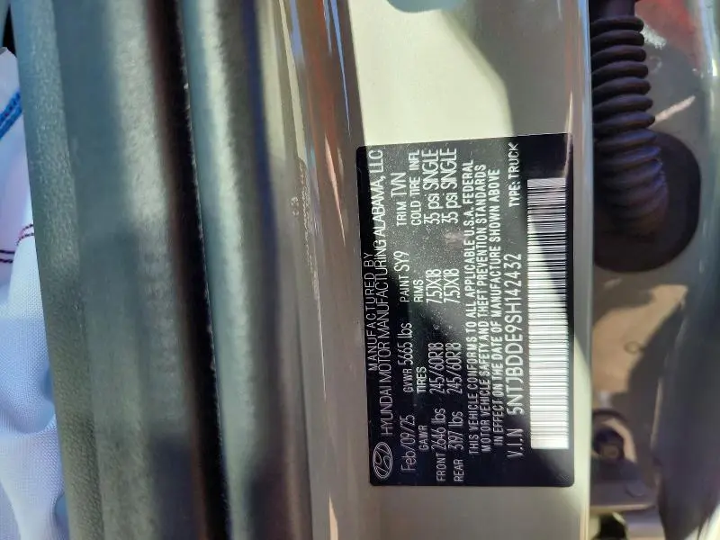 2025 HYUNDAI SANTA CRUZ SEL  