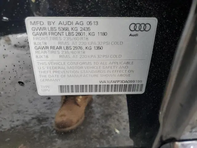 2013 AUDI Q5 PREMIUM PLUS