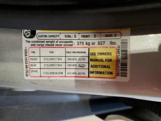 2012 FORD FOCUS TITANIUM  