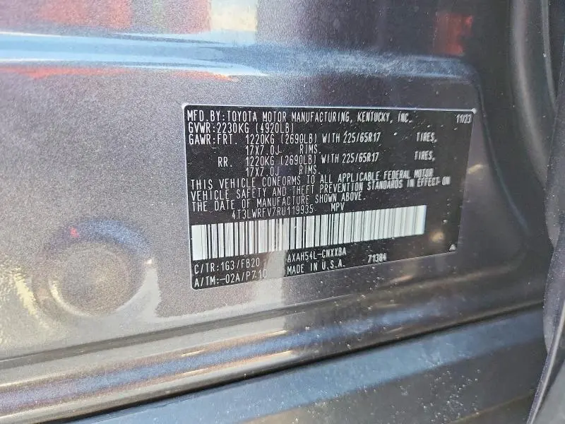 2024 TOYOTA RAV4 LE  