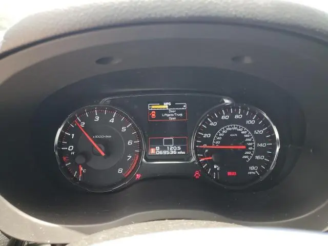 2019 SUBARU WRX   
