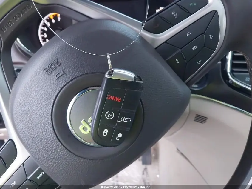 2019 JEEP GRAND CHEROKEE OVERLAND 4X4