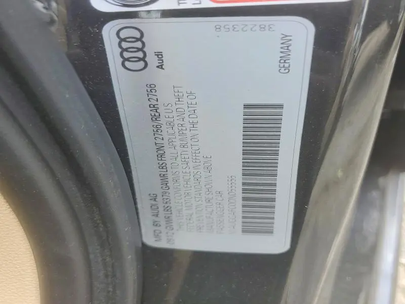 2013 AUDI A6 PREMIUM PLUS  