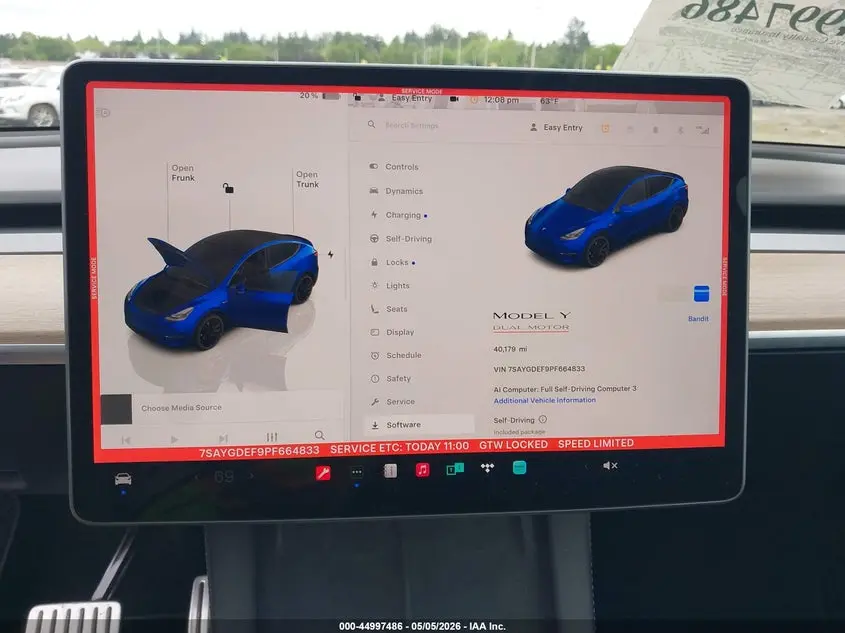 2023 TESLA MODEL Y PERFORMANCE DUAL MOTOR ALL-WHEEL DRIVE