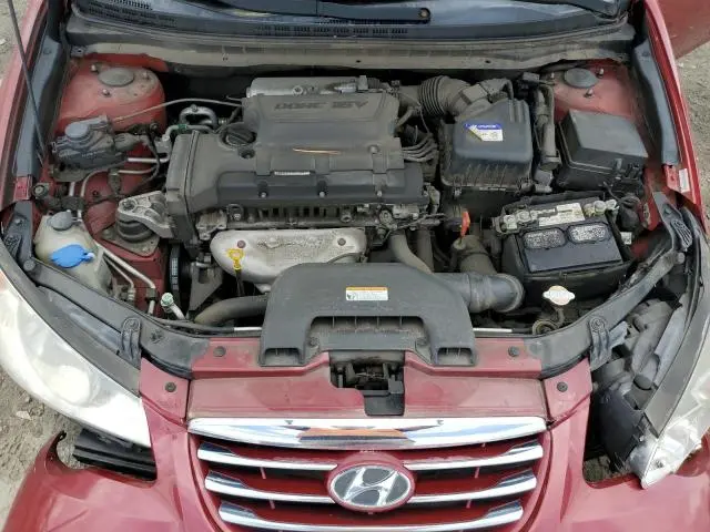 2010 HYUNDAI ELANTRA BLUE