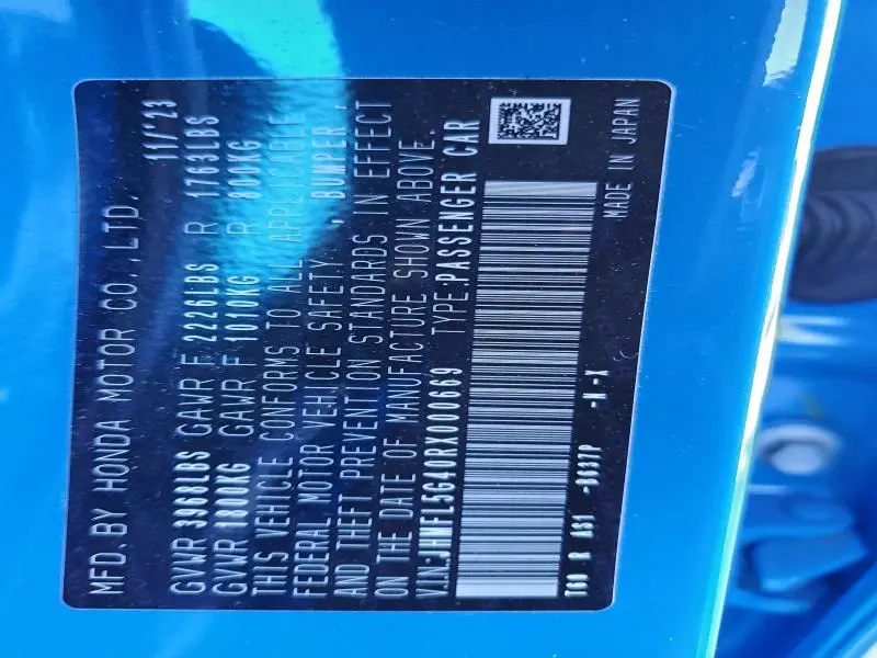 2024 HONDA CIVIC TYPE-R  