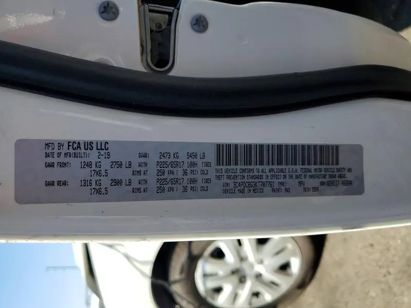 2019 DODGE JOURNEY SE  