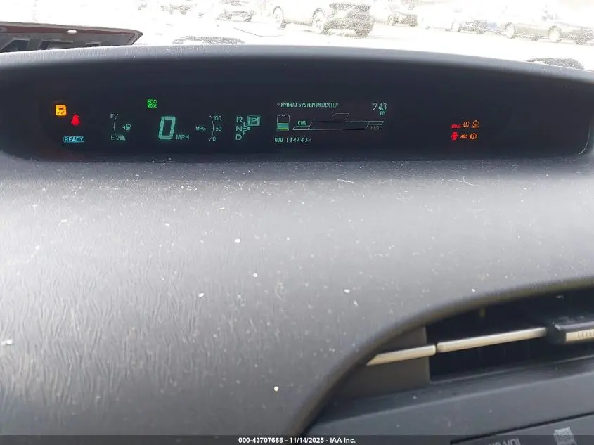 2011 TOYOTA PRIUS THREE