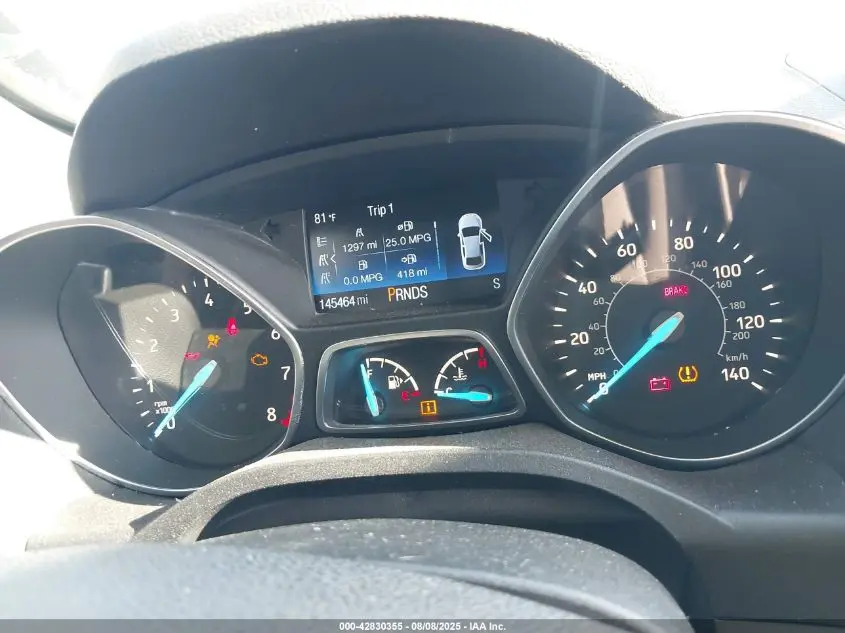 2017 FORD ESCAPE S
