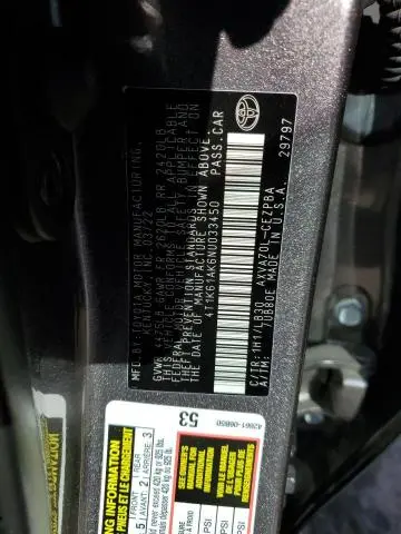 2022 TOYOTA CAMRY XSE  