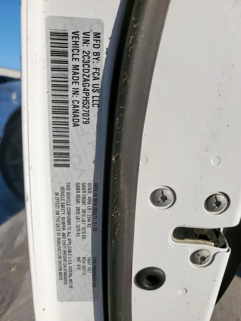 2023 DODGE CHALLENGER SXT  