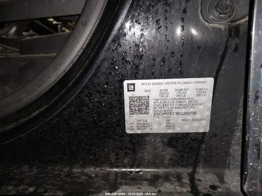 2019 CHEVROLET SILVERADO 1500 LD LT