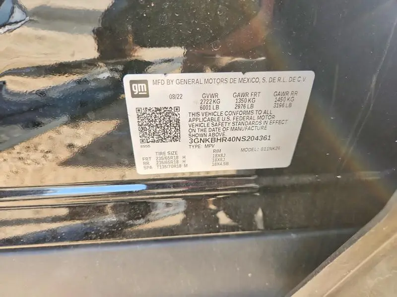 2022 CHEVROLET BLAZER 2LT  