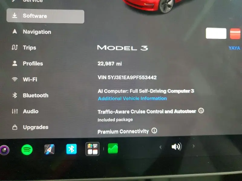 2023 TESLA MODEL 3   