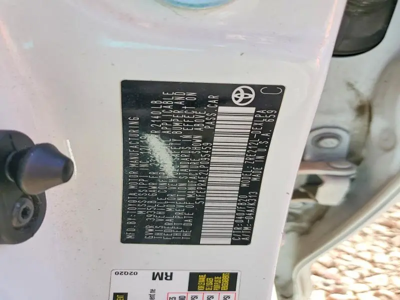 2020 TOYOTA COROLLA LE  