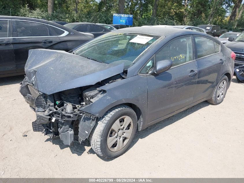 2016 KIA FORTE LX