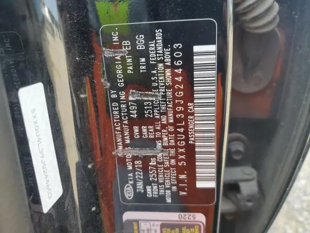 2018 KIA OPTIMA EX  