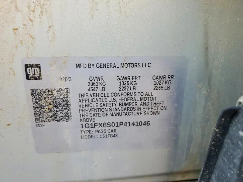 2023 CHEVROLET BOLT EV 2LT  