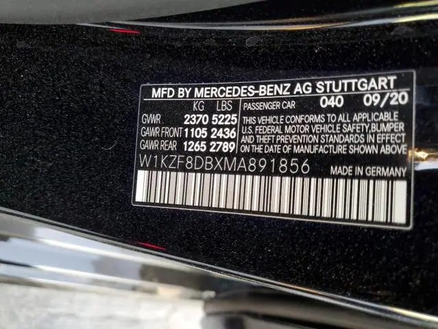 2021 MERCEDES-BENZ E 350  