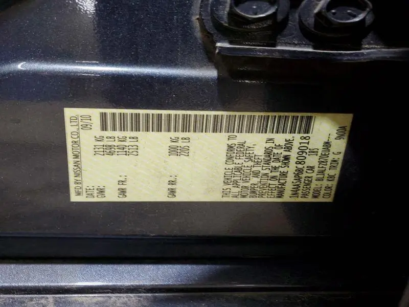 2011 NISSAN MAXIMA 3.5 S  