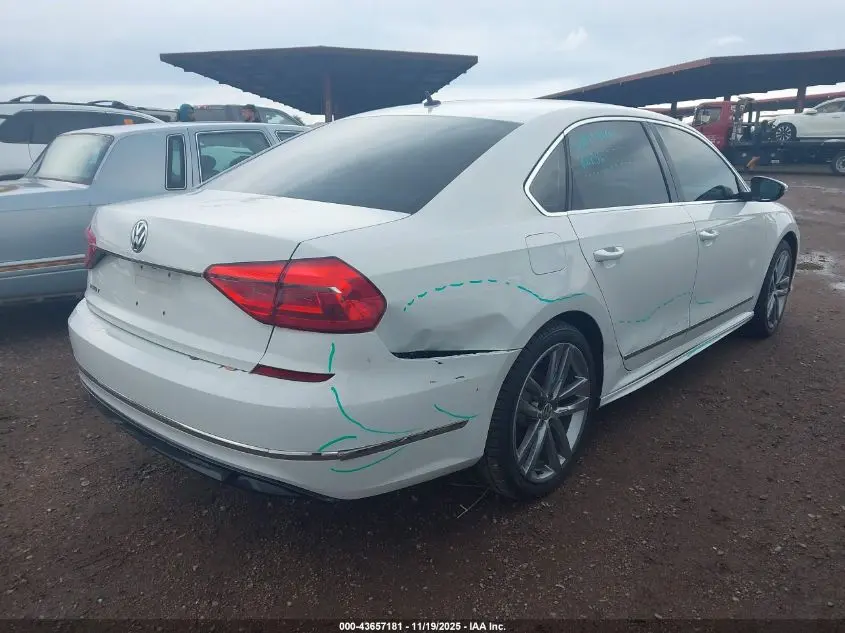 2016 VOLKSWAGEN PASSAT 1.8T R-LINE