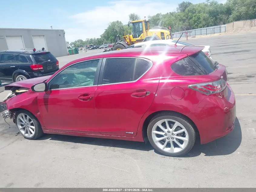 2012 LEXUS CT 200H PREMIUM