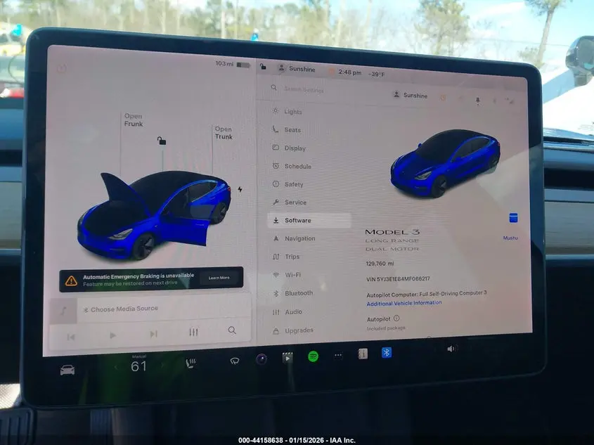 2021 TESLA MODEL 3 LONG RANGE DUAL MOTOR ALL-WHEEL DRIVE