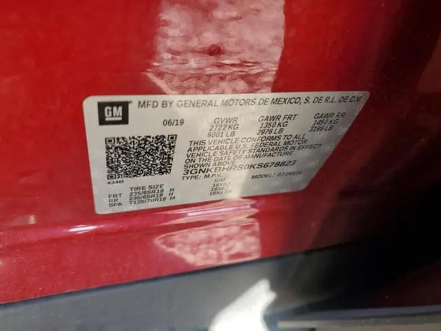 2019 CHEVROLET BLAZER 3LT  