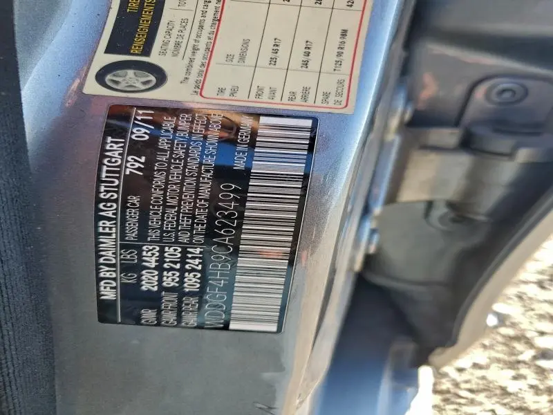 2012 MERCEDES-BENZ C 250  