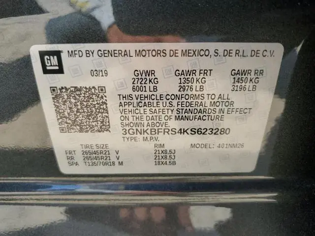 2019 CHEVROLET BLAZER PREMIER  