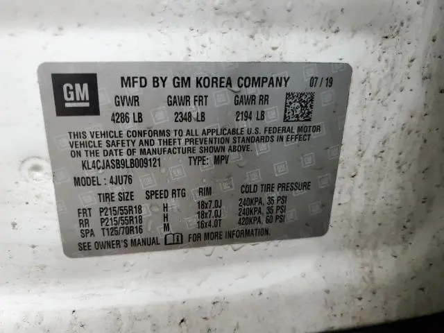 2020 BUICK ENCORE PREFERRED  