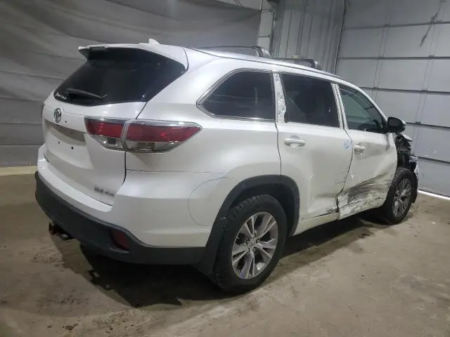 2015 TOYOTA HIGHLANDER XLE  