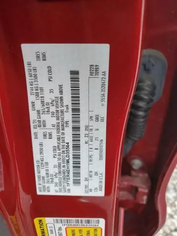 2021 FORD RANGER XL