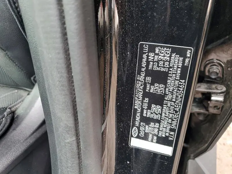 2022 HYUNDAI TUCSON LIMITED  