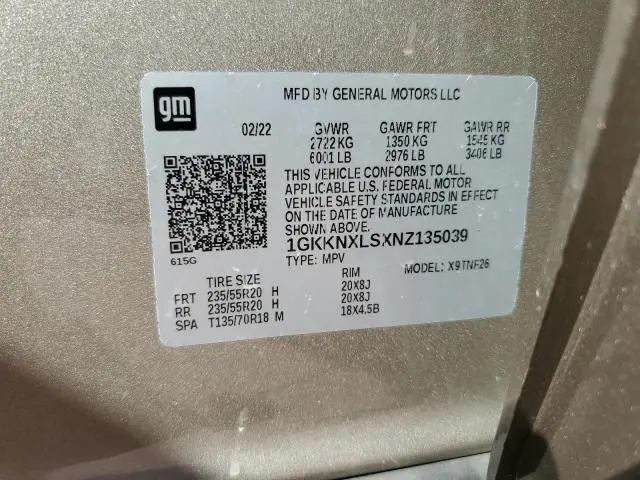 2022 GMC ACADIA DENALI  