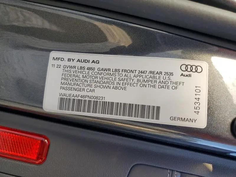 2023 AUDI A4 PREMIUM PLUS 45  