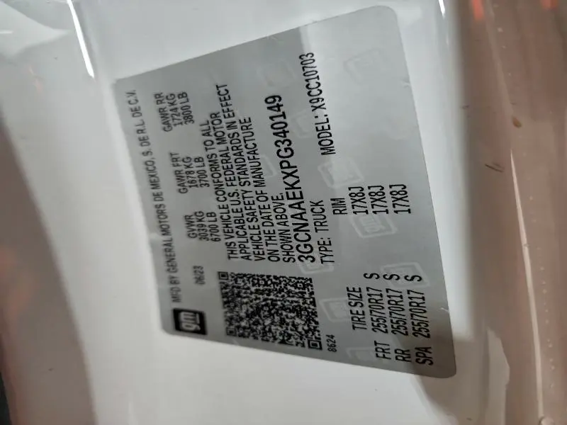 2023 CHEVROLET SILVERADO C1500  