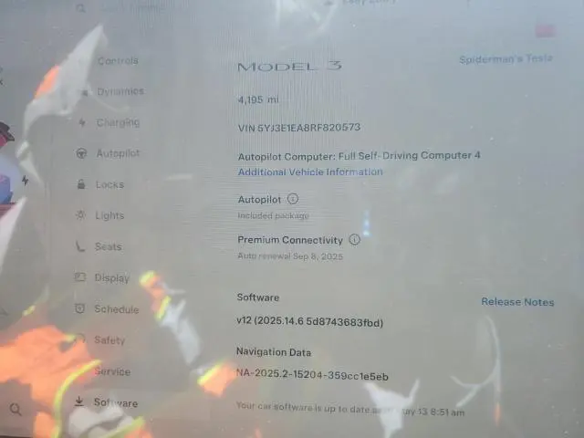 2024 TESLA MODEL 3   