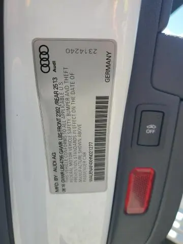 2017 AUDI A4 PREMIUM PLUS  