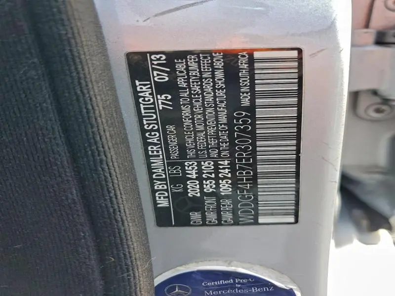 2014 MERCEDES-BENZ C 250  