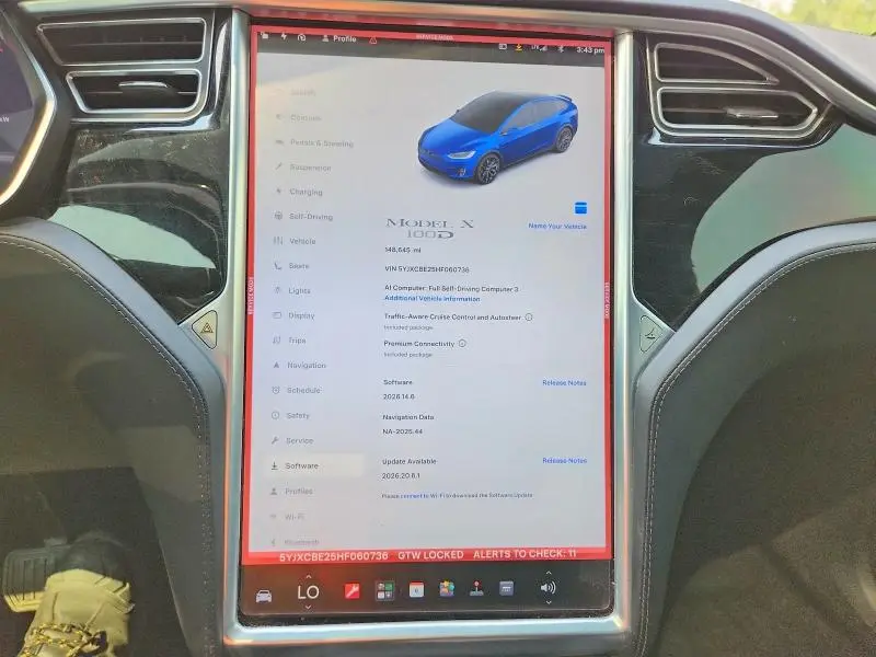 2017 TESLA MODEL X   