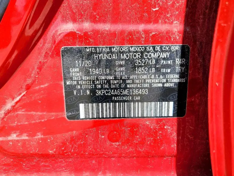 2021 HYUNDAI ACCENT SE  
