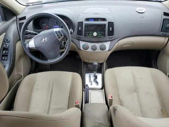 2010 HYUNDAI ELANTRA BLUE  