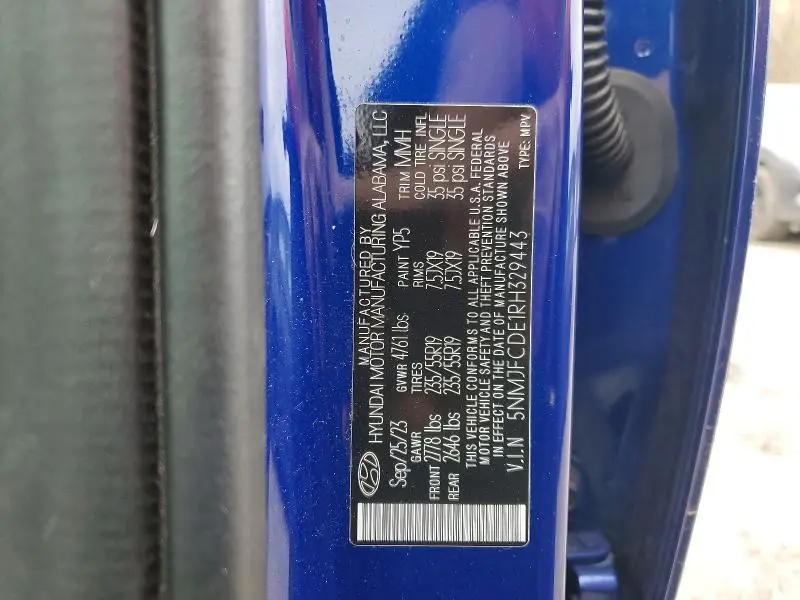 2024 HYUNDAI TUCSON SEL  