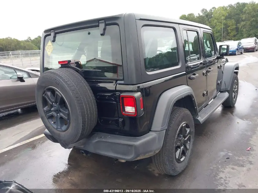 2022 JEEP WRANGLER UNLIMITED SPORT 4X4