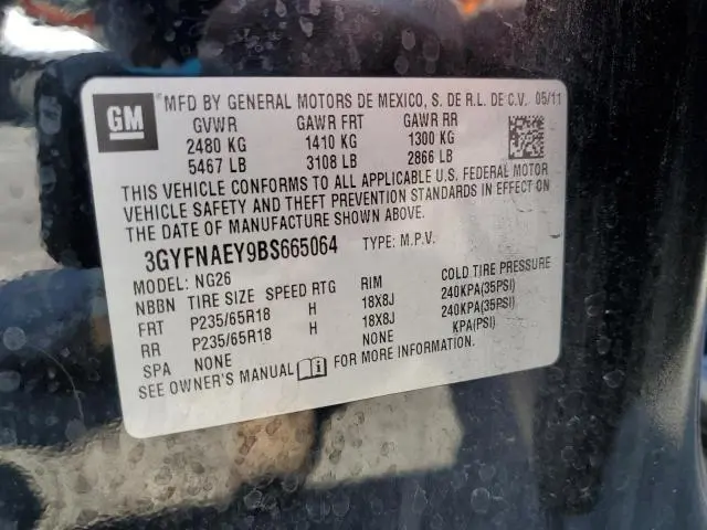 2011 CADILLAC SRX LUXURY COLLECTION  