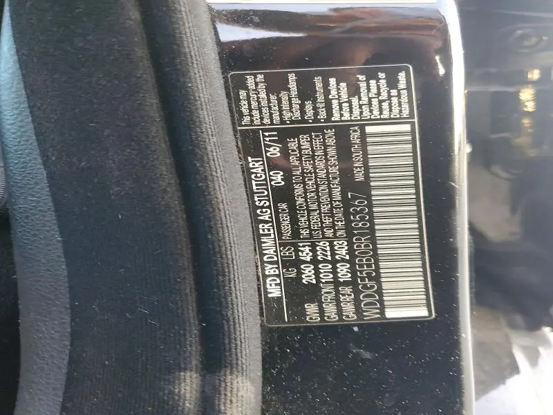 2011 MERCEDES-BENZ C 300  