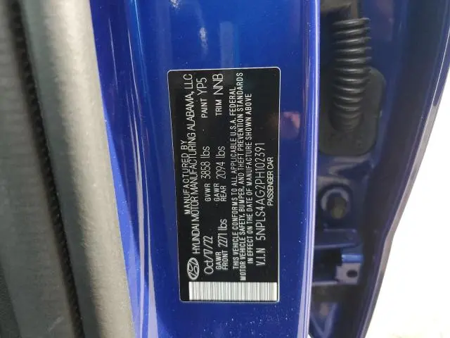 2023 HYUNDAI ELANTRA SEL  