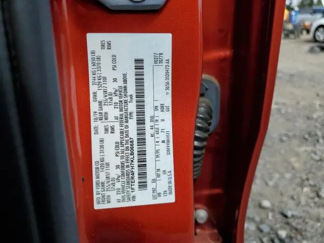 2019 FORD RANGER XL  