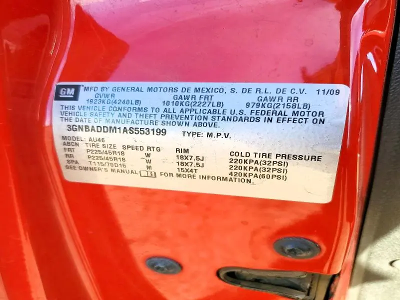 2010 CHEVROLET HHR SS  